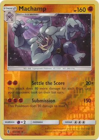 Machamp Reverse Holo 65