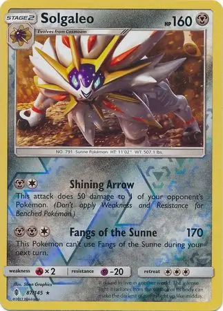 Solgaleo Reverse Holo 87