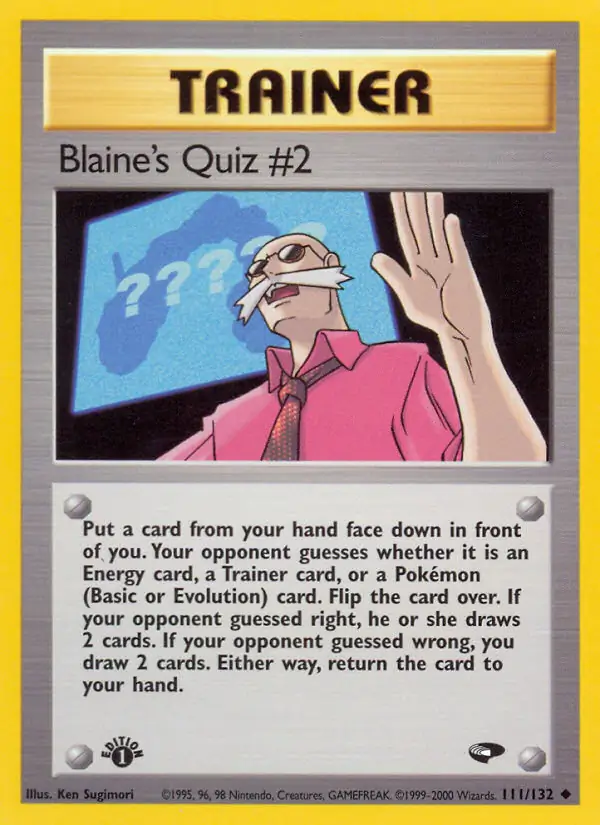 Blaine's Quiz #2 111 Normal
