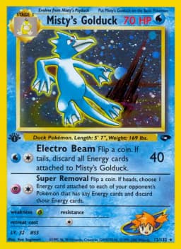Misty's Golduck Holo