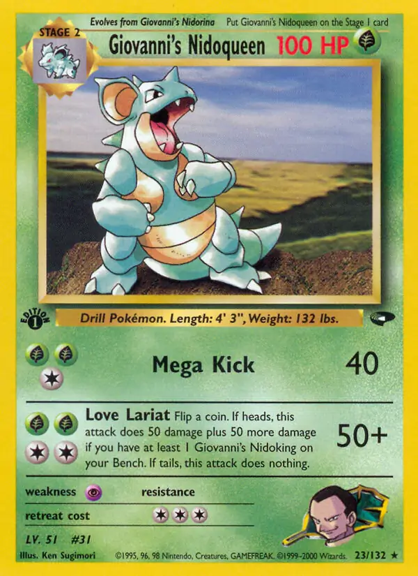 Giovanni's Nidoqueen 23 Normal