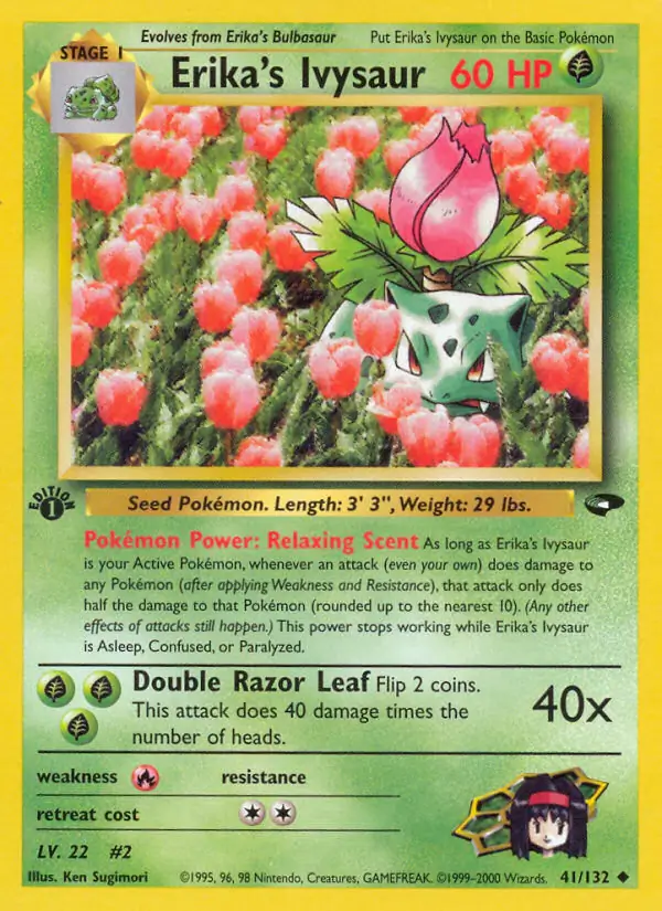 Erika's Ivysaur 41 Normal