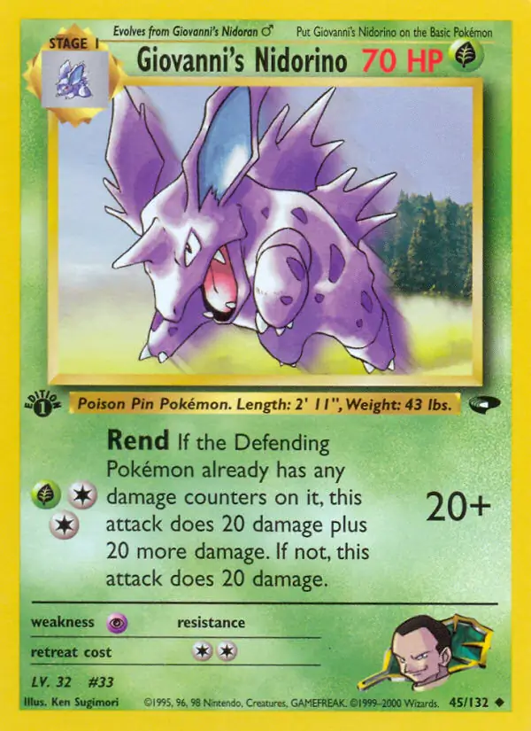 Giovanni's Nidorino 45