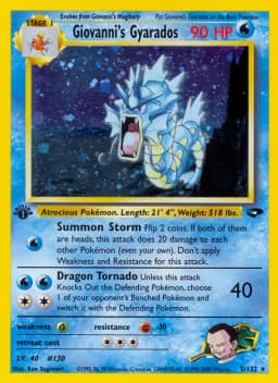Giovanni's Gyarados Holo