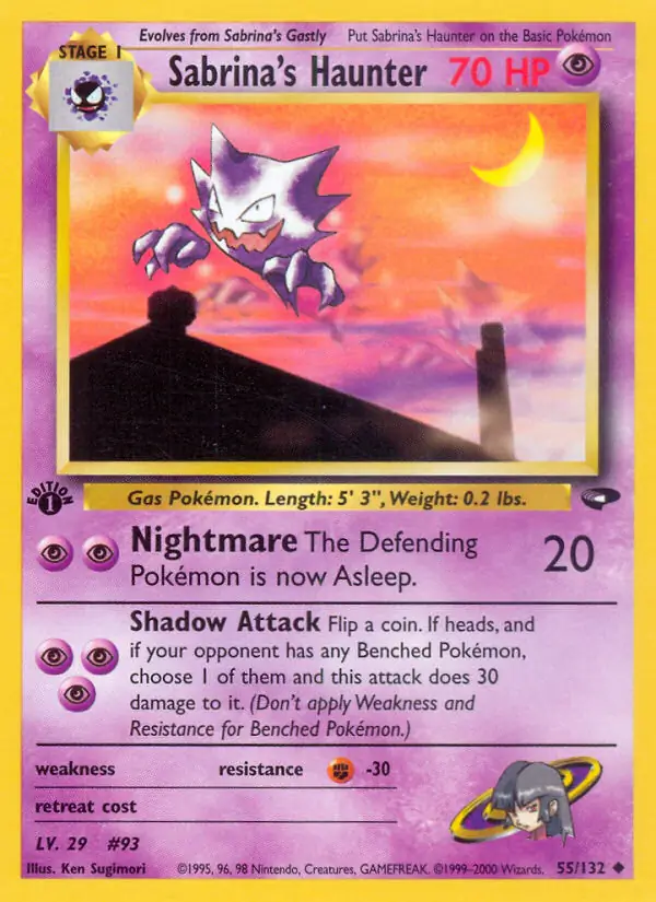 Sabrina's Haunter 55 Normal