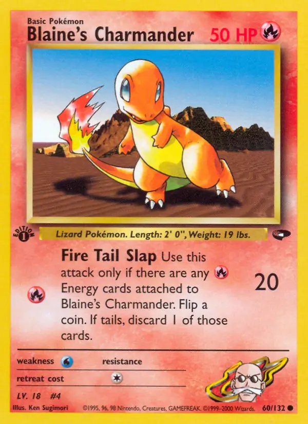 Blaine's Charmander 60 Normal