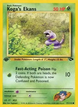 Koga's Ekans 77 Normal