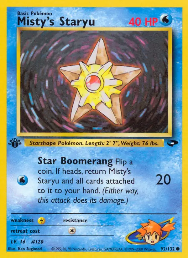 Misty's Staryu 92