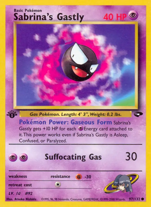 Sabrina's Gastly 97 Normal