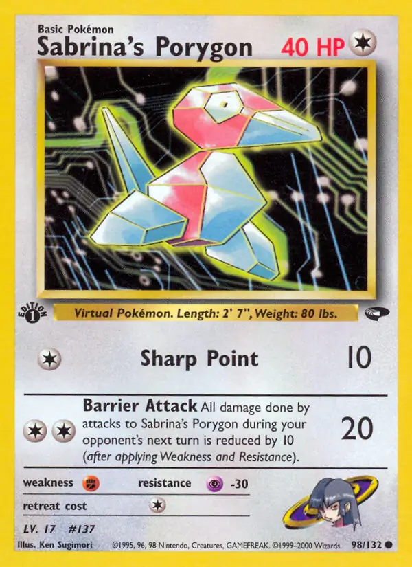 Sabrina's Porygon 98 Normal