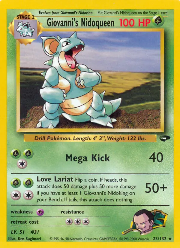 Giovanni's Nidoqueen 23 Normal