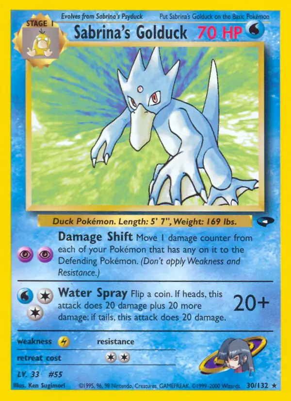 Sabrina's Golduck 30 Normal