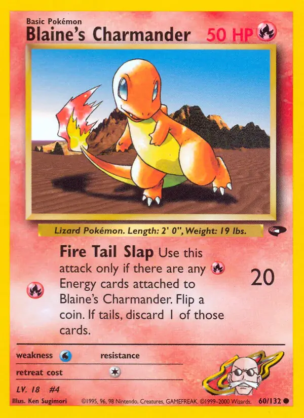 Blaine's Charmander 60