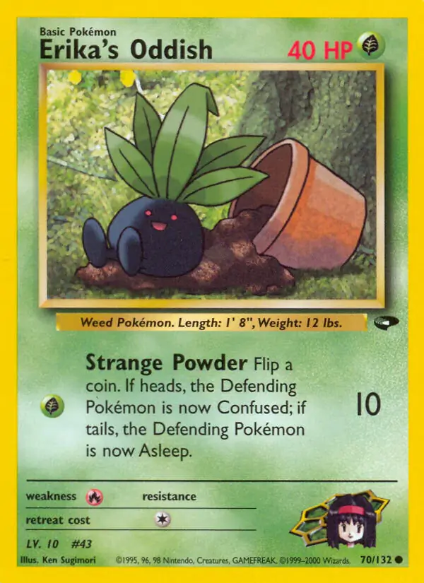 Erika's Oddish 70 Normal