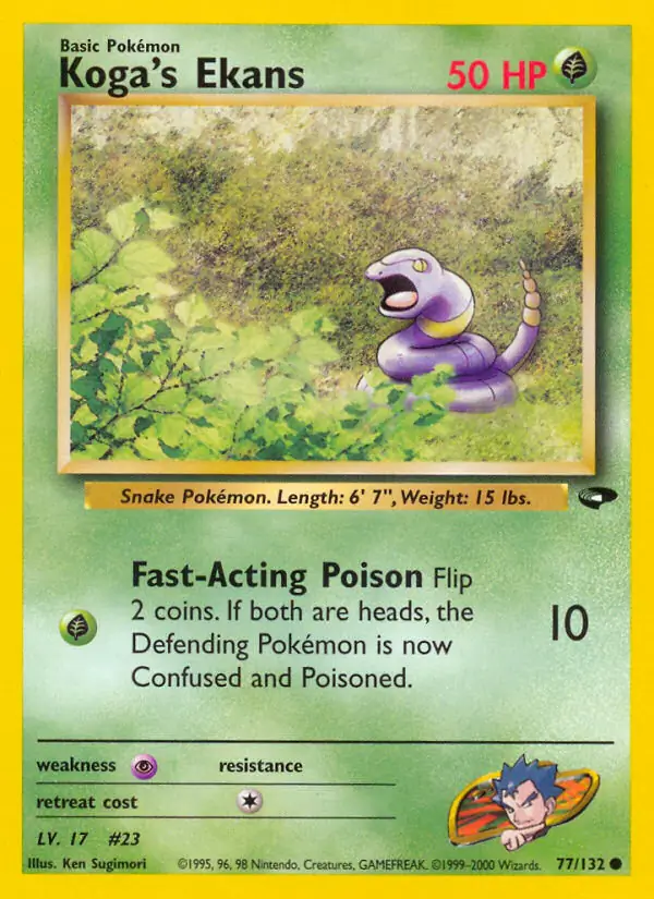 Koga's Ekans 77
