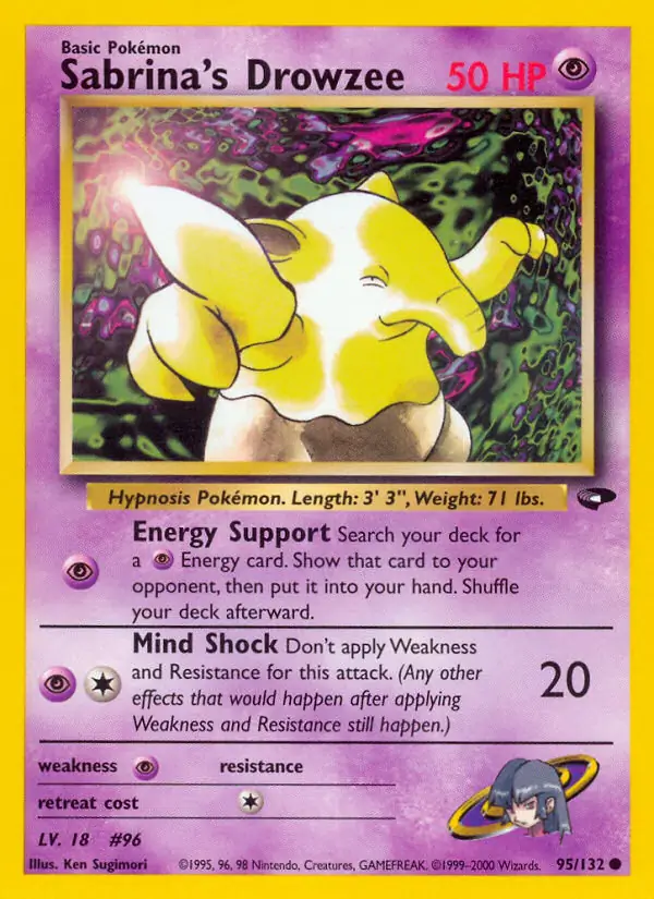 Sabrina's Drowzee 95 Normal