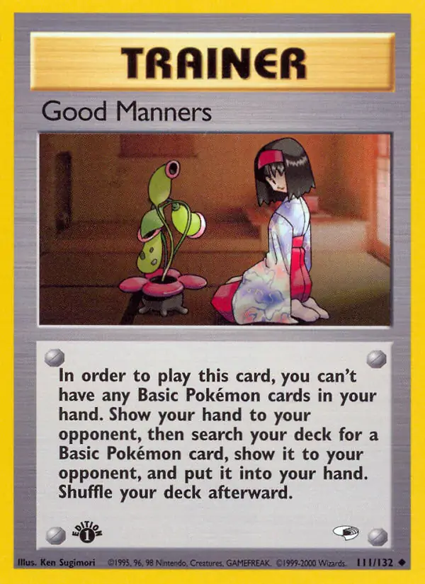 Good Manners 111 Normal