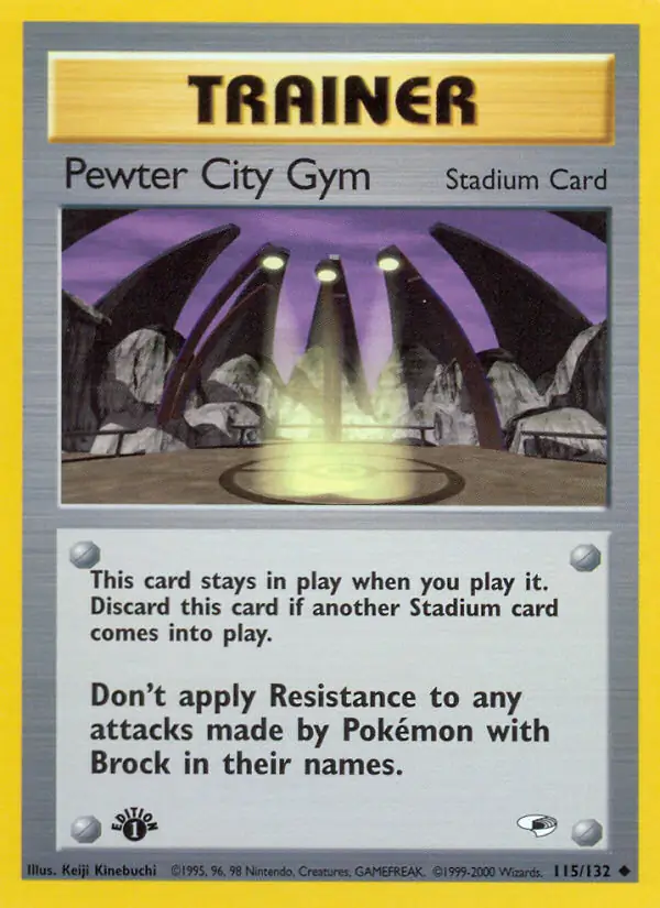 Pewter City Gym 115 Normal