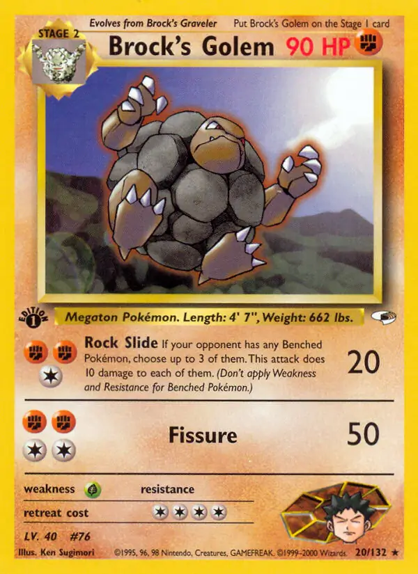 Brock's Golem 20 Normal