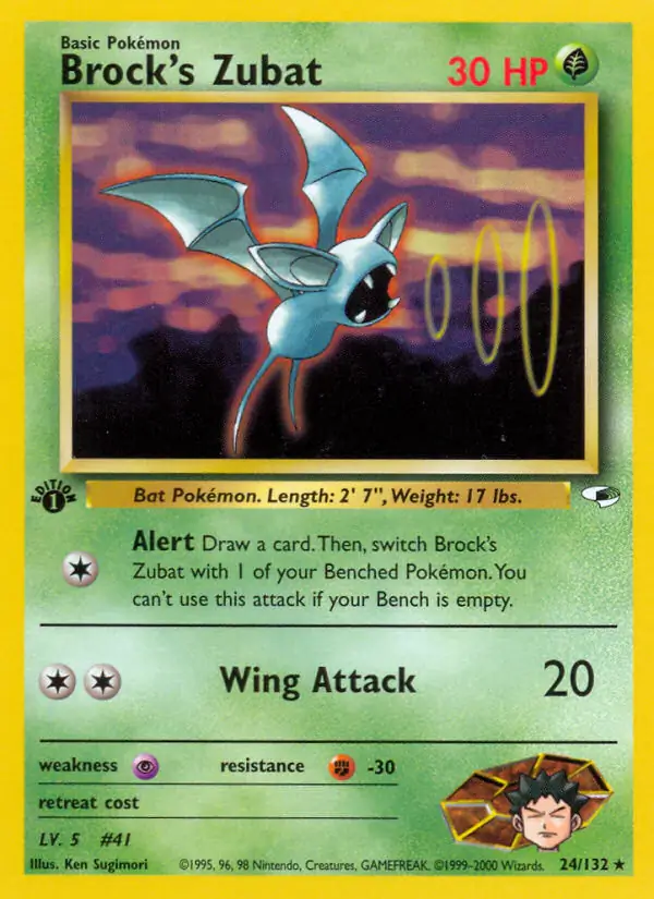 Brock's Zubat 24 Normal