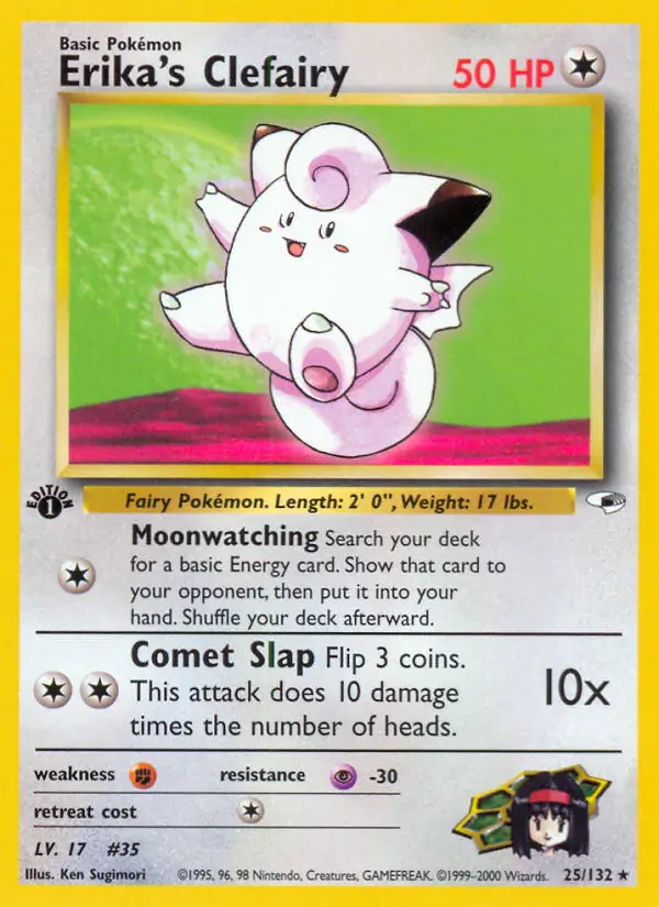 Erika's Clefairy 25 Normal