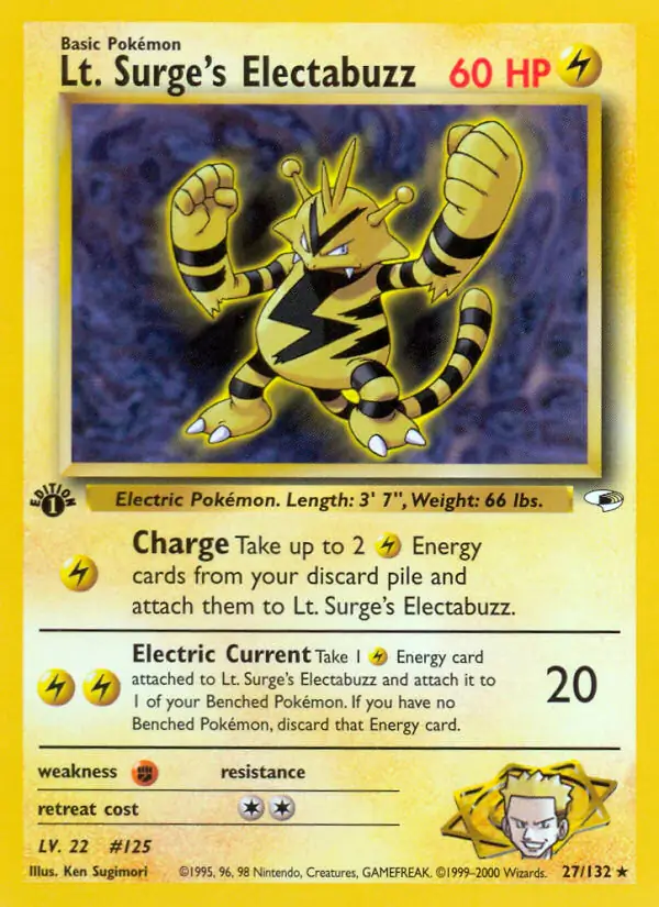 Lt. Surge's Electabuzz 27 Normal