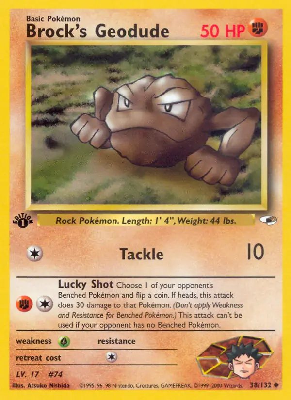 Brock's Geodude 38 Normal