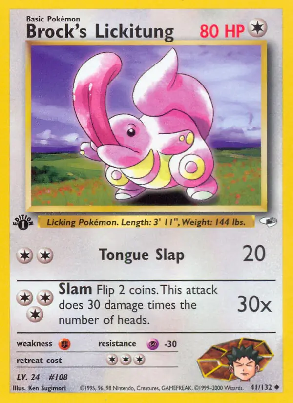 Brock's Lickitung 41 Normal