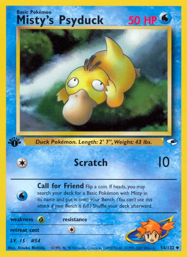 Misty's Psyduck 54 Normal
