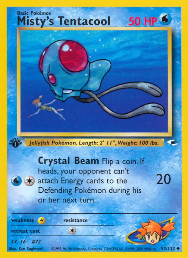 Misty's Tentacool 57 Normal