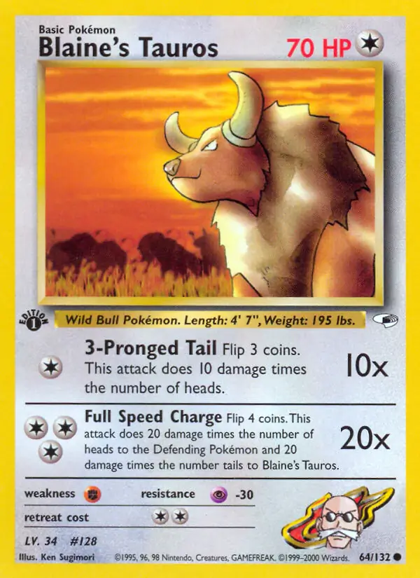 Blaine's Tauros 64 Normal