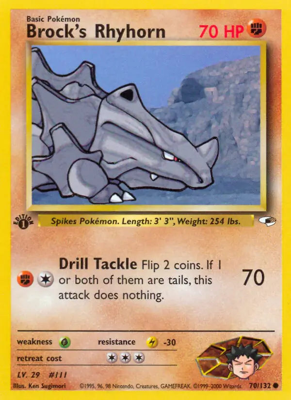 Brock's Rhyhorn 70 Normal