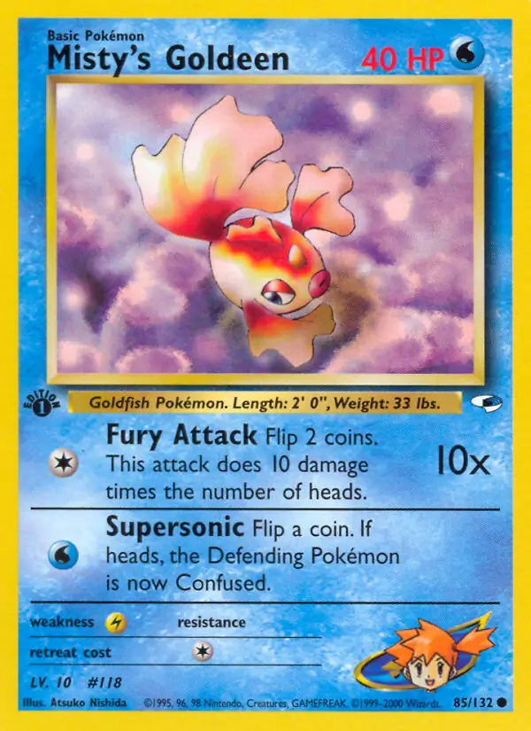 Misty's Goldeen 85 Normal