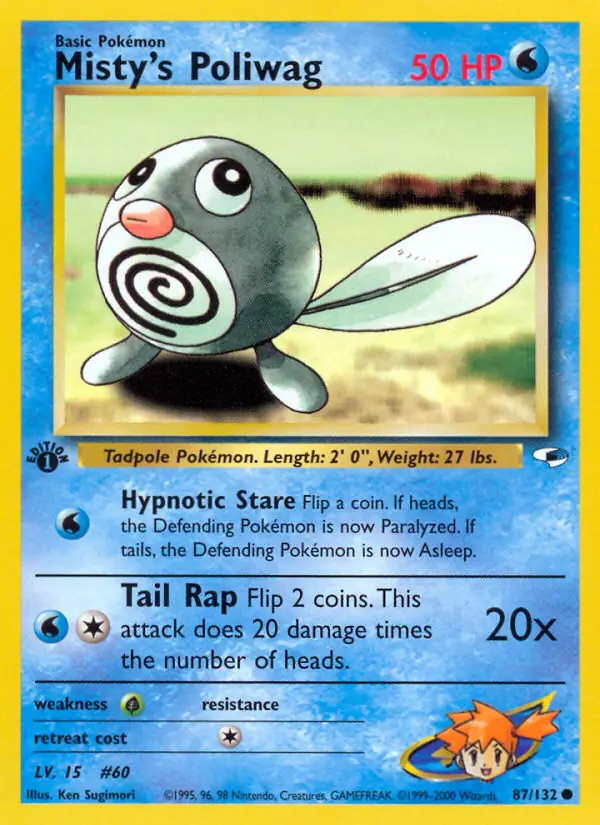 Misty's Poliwag 87 Normal