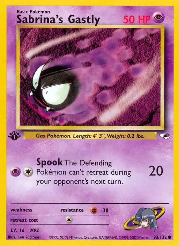 Sabrina's Gastly 93 Normal