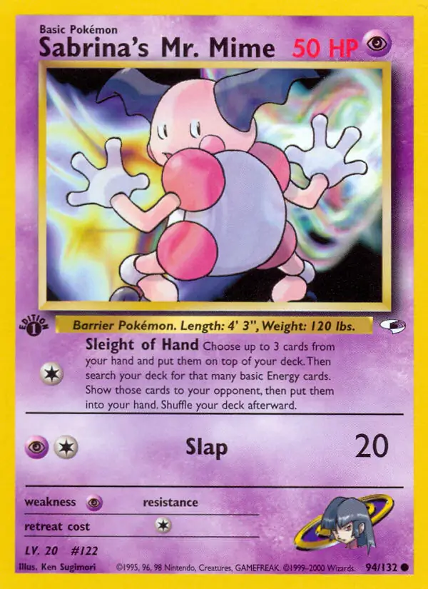 Sabrina's Mr. Mime 94 Normal