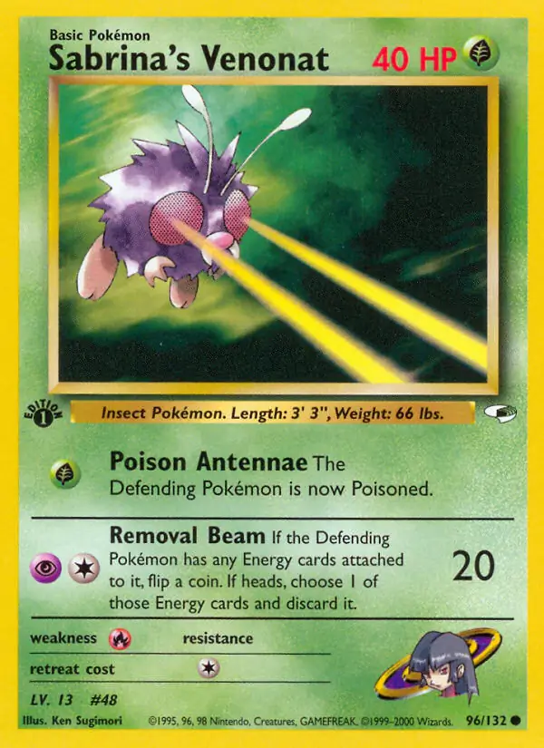 Sabrina's Venonat 96 Normal