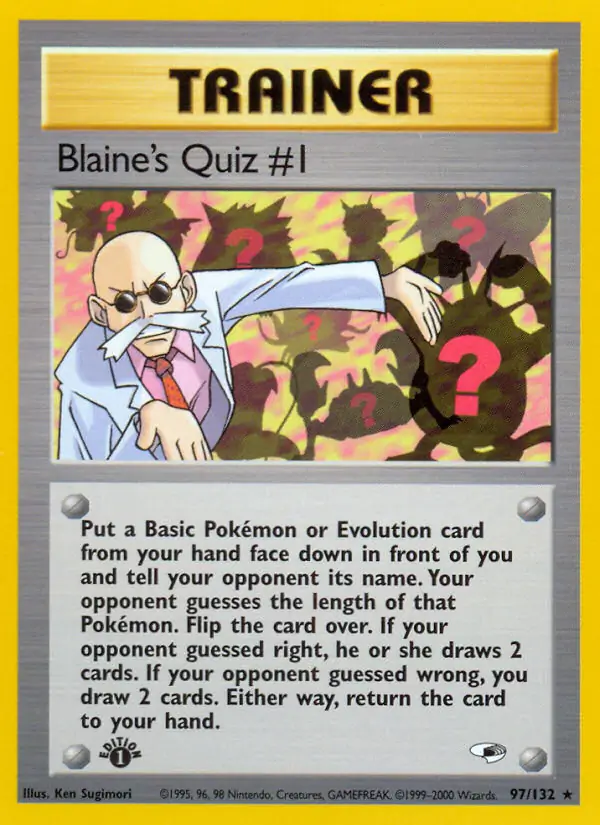 Blaine's Quiz #1 97 Normal