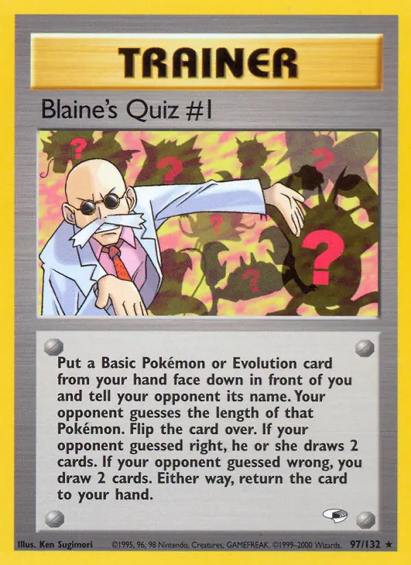 Blaine's Quiz #1 97