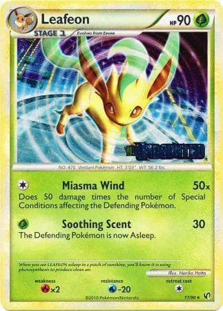 Leafeon Prerelease 17