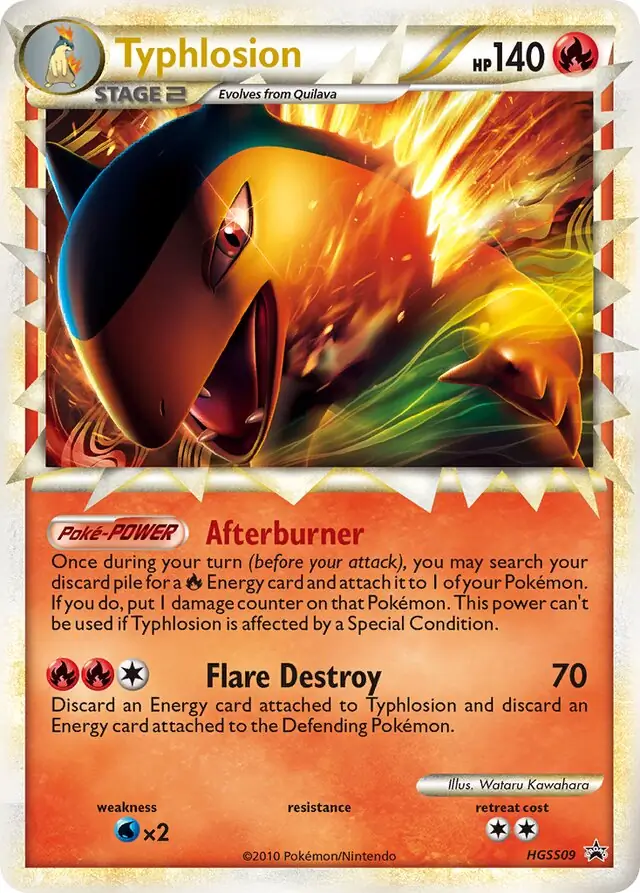 Typhlosion HGSS09