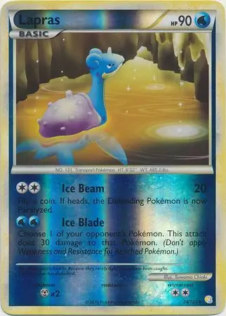 Lapras Reverse Holo 24