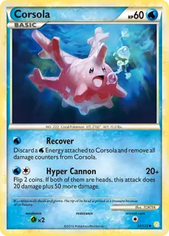 Corsola 37 Normal