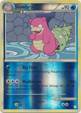 Slowbro Reverse Holo 52