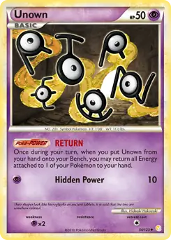 Unown 54 Normal