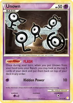 Unown 55 Normal