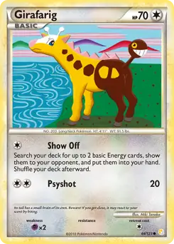 Girafarig 64 Normal