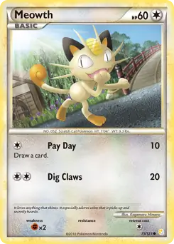 Meowth 75 Normal