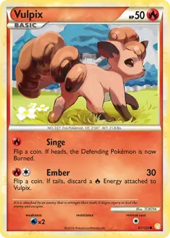 Vulpix 87 Normal