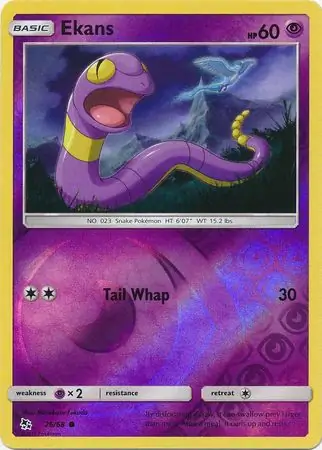 Ekans Reverse Holo 26 Normal